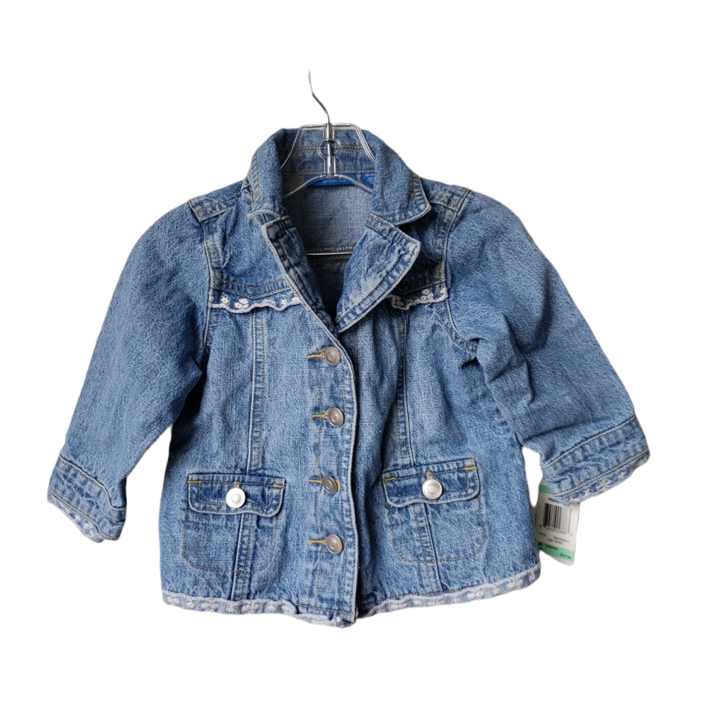 NWT Embroidered Greendog Jean Jacket